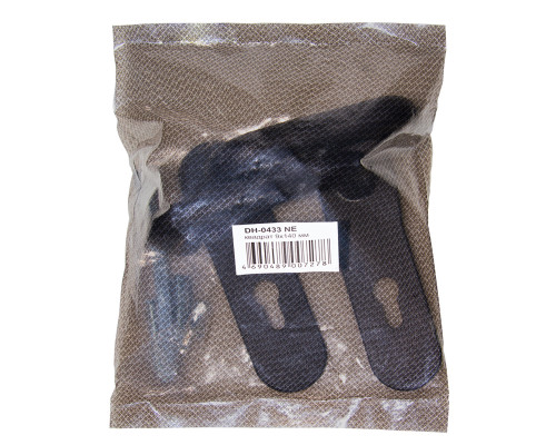 Ручка Fuaro (Фуаро) дверная FP.DH172.0433 NE (DH-0433 NE) (9x140) с пружиной BL-24 черный