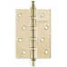 Петля Fuaro (Фуаро) универсальная IN4400UA-BL PB (4BB/A/BL 100x75x2,5) латунь БЛИСТЕР