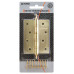 Петля Fuaro (Фуаро) универсальная IN4400UA-BL PB (4BB/A/BL 100x75x2,5) латунь БЛИСТЕР