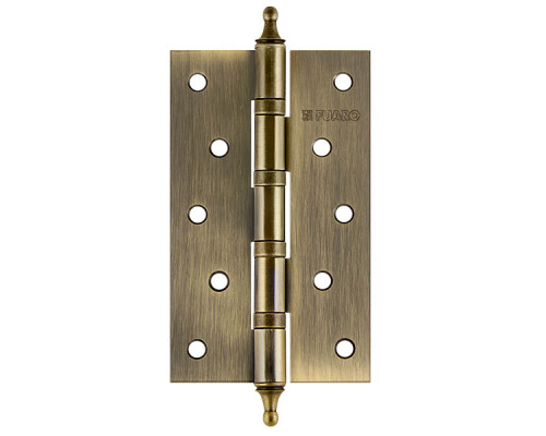 Петля Fuaro (Фуаро) универсальная IN5400UA-BL AB (4BB/A/BL 125x75x2,5) бронза БЛИСТЕР