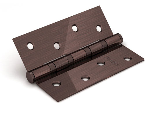 Петля Fuaro (Фуаро) универсальная IN4400U-BL АС (4BB/BL 100x75x2,5) медь БЛИСТЕР