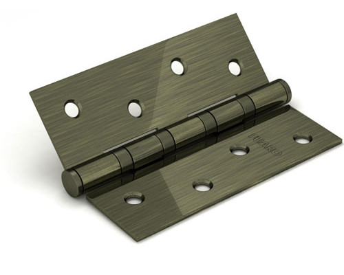 Петля Fuaro (Фуаро) универсальная IN5400U-BL AB (4BB/BL 125x75x2,5) бронза БЛИСТЕР