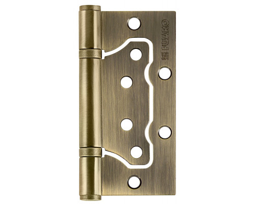 Петля Fuaro (Фуаро) универсальная без врезки IN4500W-BL AB (500-2BB/BL 100x2,5) бронза БЛИСТЕР