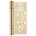 Петля Fuaro (Фуаро) универсальная без врезки IN4500W-BL PB (500-2BB/BL 100x2,5) латунь БЛИСТЕР