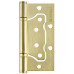 Петля Fuaro (Фуаро) универсальная без врезки IN4500W-BL SB (500-2BB/BL 100x2,5) мат. золото БЛИСТЕР