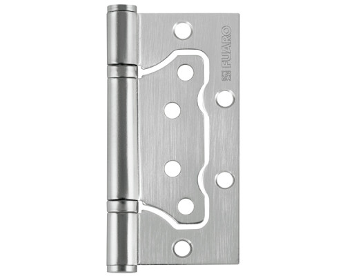 Петля Fuaro (Фуаро) универсальная без врезки IN4500W-BL SC (500-2BB/BL 100x2,5) матовый хром БЛИСТЕР