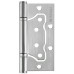 Петля Fuaro (Фуаро) универсальная без врезки IN4500W-BL SC (500-2BB/BL 100x2,5) матовый хром БЛИСТЕР