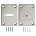 Накладка Fuaro (Фуаро) на сувальдный замок ESC.S-lift+S/K.set (ESC081/082) мат.никель (2шт.)