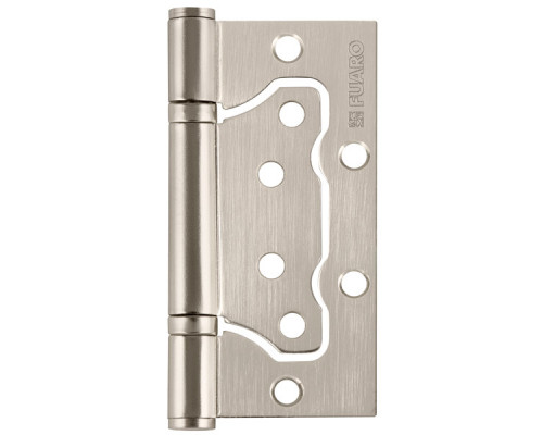 Петля Fuaro (Фуаро) универсальная без врезки IN4500W SN (500-2BB 100x2,5) мат. никель