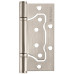 Петля Fuaro (Фуаро) универсальная без врезки IN4500W SN (500-2BB 100x2,5) мат. никель