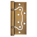 Петля Fuaro (Фуаро) универсальная без врезки IN4500W-BL CF (500-2BB/BL 100x2,5) кофе БЛИСТЕР