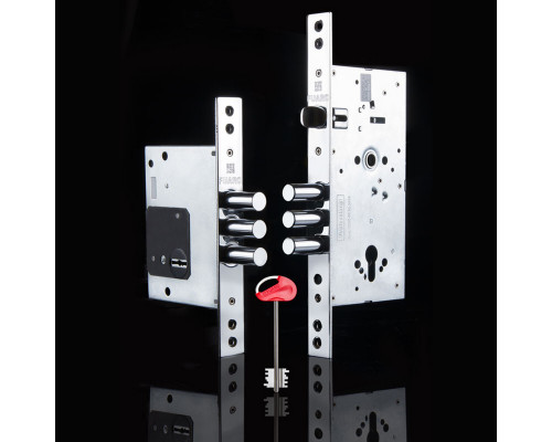 Замок Fuaro (Фуаро) врезной сувальдный MDV25/S-60.00.3R16 4key