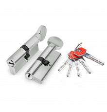 Цилиндровый Fuaro (Фуаро) механизм (D-PRO502/110) D-PRO5002Knob110(45+10+55) CP хром 5Key
