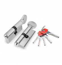 Цилиндровый Fuaro (Фуаро) механизм (D-PRO502/60) D-PRO5002Knob60(25+10+25) CP хром 5Key