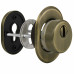 Броненакладка Fuaro (Фуаро) DEF.CRE/OV-set.9726 (DEF 9726) M6x90 врезная с чашкой AB-6 зелёная бронза