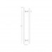 Ручка-скоба Fuaro (Фуаро) PULL.PH25/825.22 INOX 304 (PH-22-25/825-INOX)