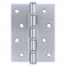 Петля Fuaro (Фуаро) универсальная IN4400U-BL SSC (4BB/BL 100x75x2,5) сатинированный хром БЛИСТЕР