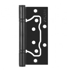 Петля Fuaro (Фуаро) универсальная без врезки IN4500W-BL BL (500-2BB/BL 100x2,5) черный матовый БЛИСТЕР