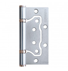 Петля Fuaro (Фуаро) универсальная без врезки IN4500W-BL SSC (500-2BB/BL 100x2,5) сатинированный хром БЛИСТЕР