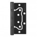 Петля Fuaro (Фуаро) универсальная без врезки IN4500W BL (500-2BB 100x2,5) черный матовый