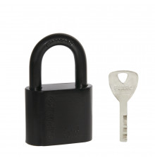 Замок Fuaro (Фуаро) навесной PL-WEATHER-1540 Black 4 fin key ( PL-15-40) диск. /блистер