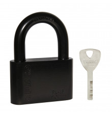 Замок Fuaro (Фуаро) навесной PL-WEATHER-1560 Black 4 fin key ( PL-15-60) диск. /блистер