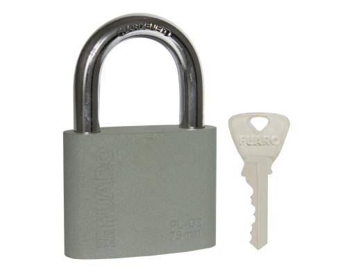 Замок Fuaro (Фуаро) навесной PL-PROTEC-0275 3key (PL-02-75) англ. /блистер