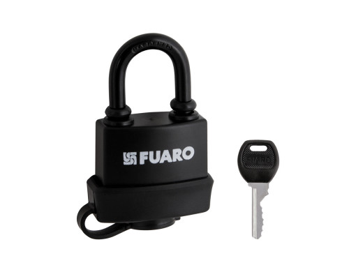 Замок Fuaro (Фуаро) навесной PL-WEATHER-3640 Black 3key (PL-3640) англ.