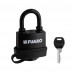 Замок Fuaro (Фуаро) навесной PL-WEATHER-3650 Black 3key (PL-3650) англ.