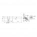 Цилиндровый Fuaro (Фуаро) механизм (D-PRO507-8) D-PRO5007-8Key75(40+10+25) CP хром 5+1Key со штоком перекод.