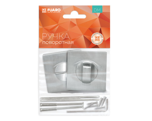 Ручка Fuaro (Фуаро) поворотная BK6.K.DM51 (BK6 DM) SSC-16 сатинированный хром