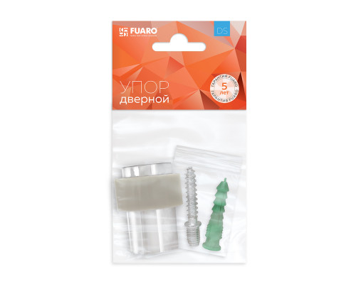 Упор Fuaro (Фуаро) дверной напольный STOPPER/14 (DS-14) CP-8 хром