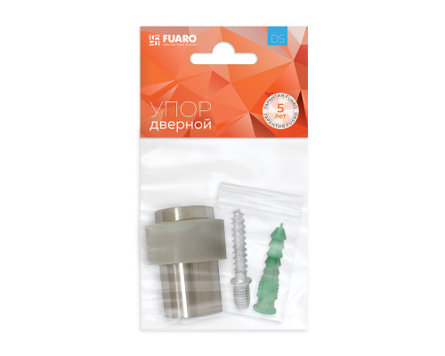 Упор Fuaro (Фуаро) дверной напольный STOPPER/14 (DS-14) SN-3 мат.никель