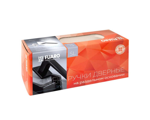 Ручка Fuaro (Фуаро) раздельная K.SL52.PRIZMA (PRIZMA SL) CP-8 хром