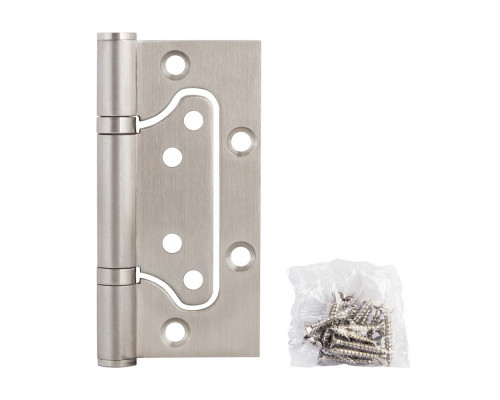 Петля Fuaro (Фуаро) из нержавейки универсальная без врезки IN4500W INOX 304 (500-2BB 100x2,5)