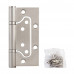 Петля Fuaro (Фуаро) из нержавейки универсальная без врезки IN4500W INOX 304 (500-2BB 100x2,5)