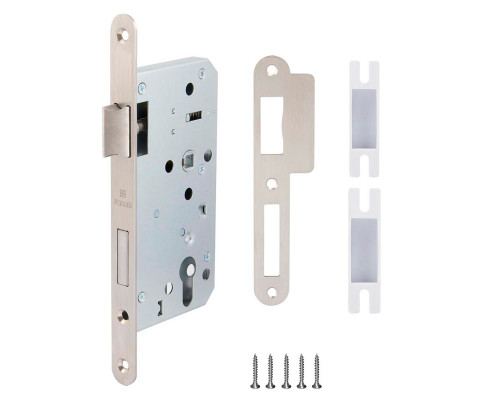 Замок Fuaro (Фуаро) врезной DD.INOX/C-55.72 (лиц.планка 20 мм)
