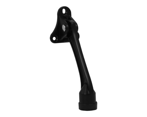 Упор Fuaro (Фуаро) дверной напольный STOPPER-100 BL (черный) козья ножка