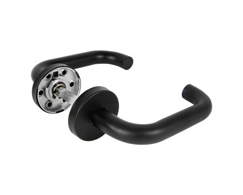 Ручка Fuaro (Фуаро) раздельная R.DSS201-0203/19 (8х110 мм) (INOX 201) BLACK