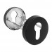 Накладка Fuaro (Фуаро) под цилиндр ET.R.DSS201-02 (DSS-02-ET) (INOX 201) BLACK