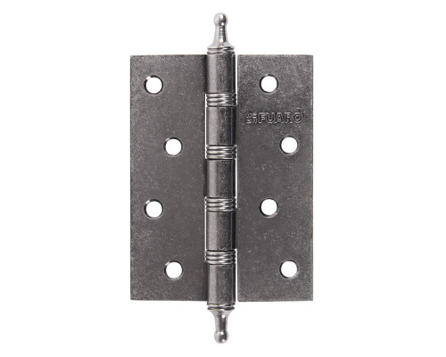 Петля Fuaro (Фуаро) универсальная IN4400U/A OS (4BB/A 100x75x2,5) античное серебро