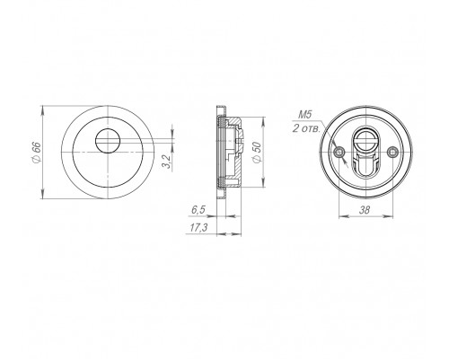 Накладка Fuaro (Фуаро) DEF.RLR/R-EXT.6617 GR-23 графит