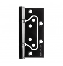 Петля Fuaro (Фуаро) из нержавейки универсальная без врезки IN4500W INOX 304 BL (500-2BB 100x2,5) черный