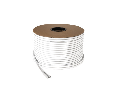 Уплотнитель Fuaro (Фуаро) самоклеящийся ADH/D-14x12mm, WHITE белый 120m