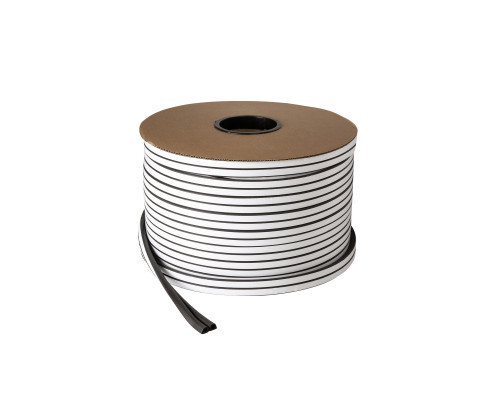 Уплотнитель Fuaro (Фуаро) самоклеящийся ADH/D-14,2x12,7mm (127), BLACK черный 120 m
