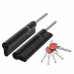 Цилиндровый Fuaro (Фуаро) механизм D-PRO5007 Tang 90 w/k (55+10+25) BL-24 черный 5Key без верт.