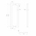 Ручка-скоба Fuaro (Фуаро) PULL.PH38/1200.26 INOX 304 (PH-26-38/1200-INOX) BLACK