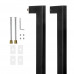 Ручка-скоба Fuaro (Фуаро) PULL.PH38/1200.26 INOX 304 (PH-26-38/1200-INOX) BLACK