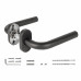 Ручка Fuaro (Фуаро) раздельная R.DSS201-0201P/19 INOX 201 BLACK (овальное основание)