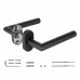 Ручка Fuaro (Фуаро) раздельная R.DSS201-0204P/19 (DSS-0204P/19) INOX 201 BLACK (овальное основание)